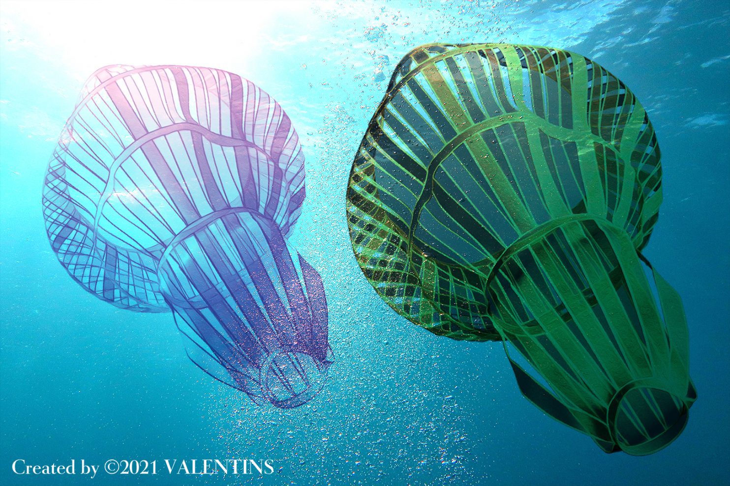 18-07 octopus dress underwater