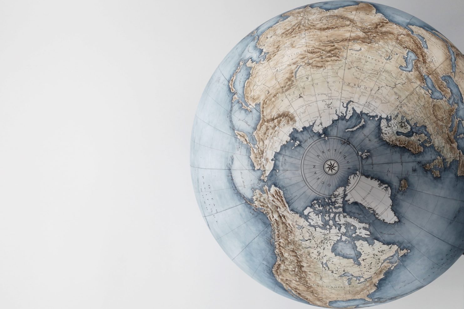 A global of the world