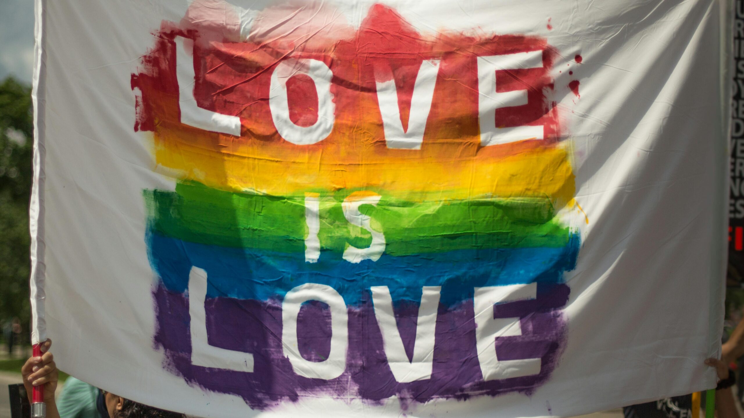 Love is love flag